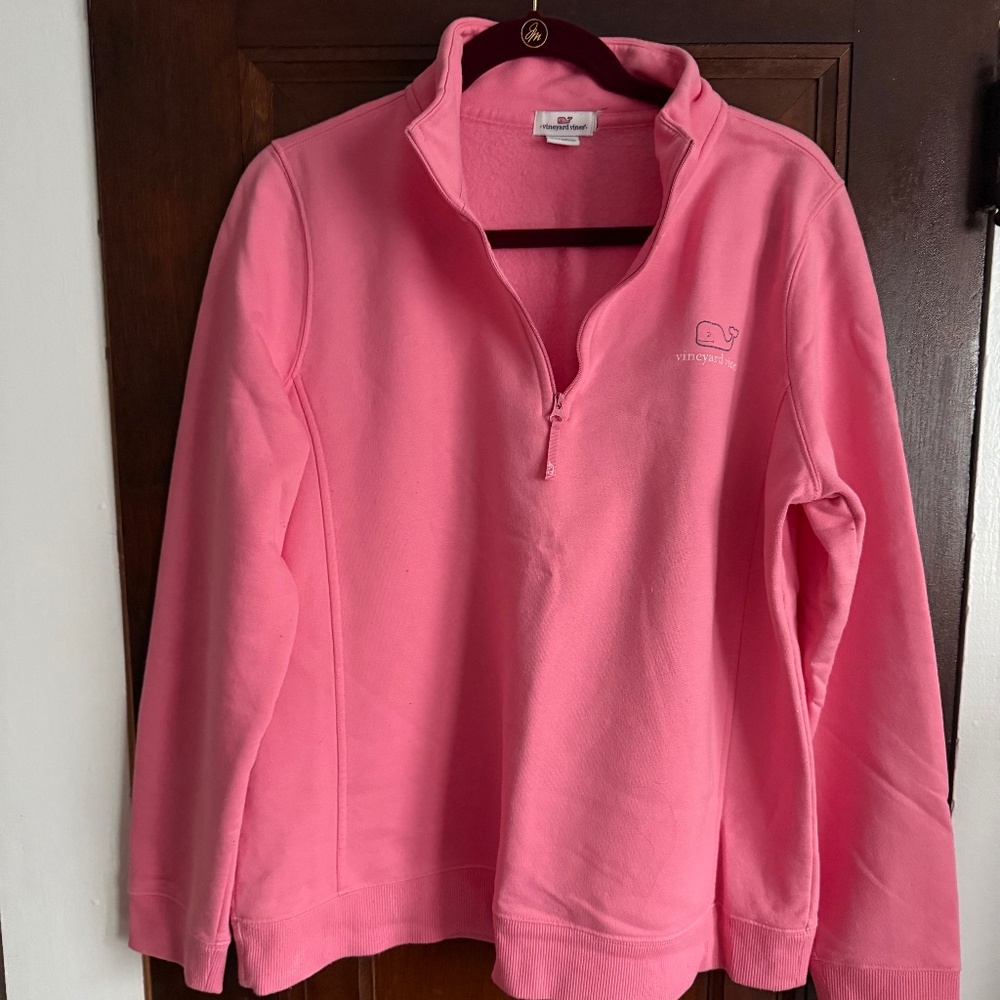 Vineyard Vines Shep Shirt Quarter Zip size L